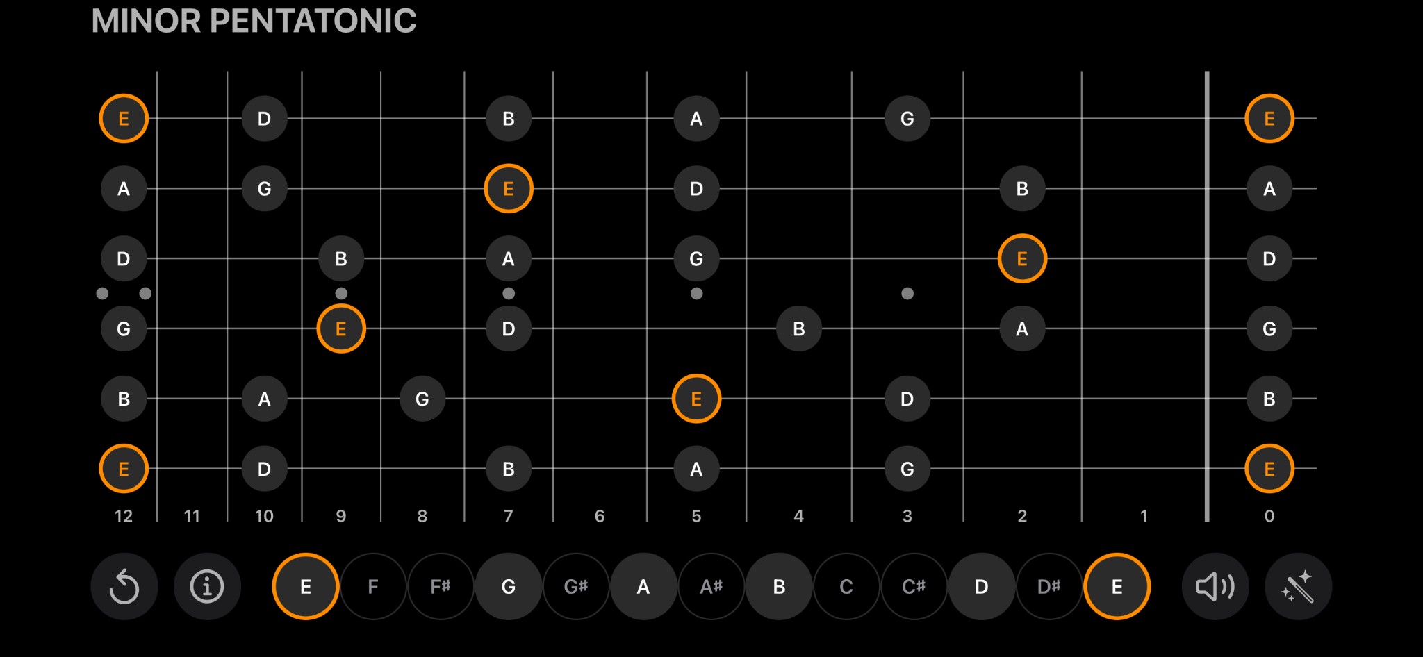 Left-handed mode screenshot